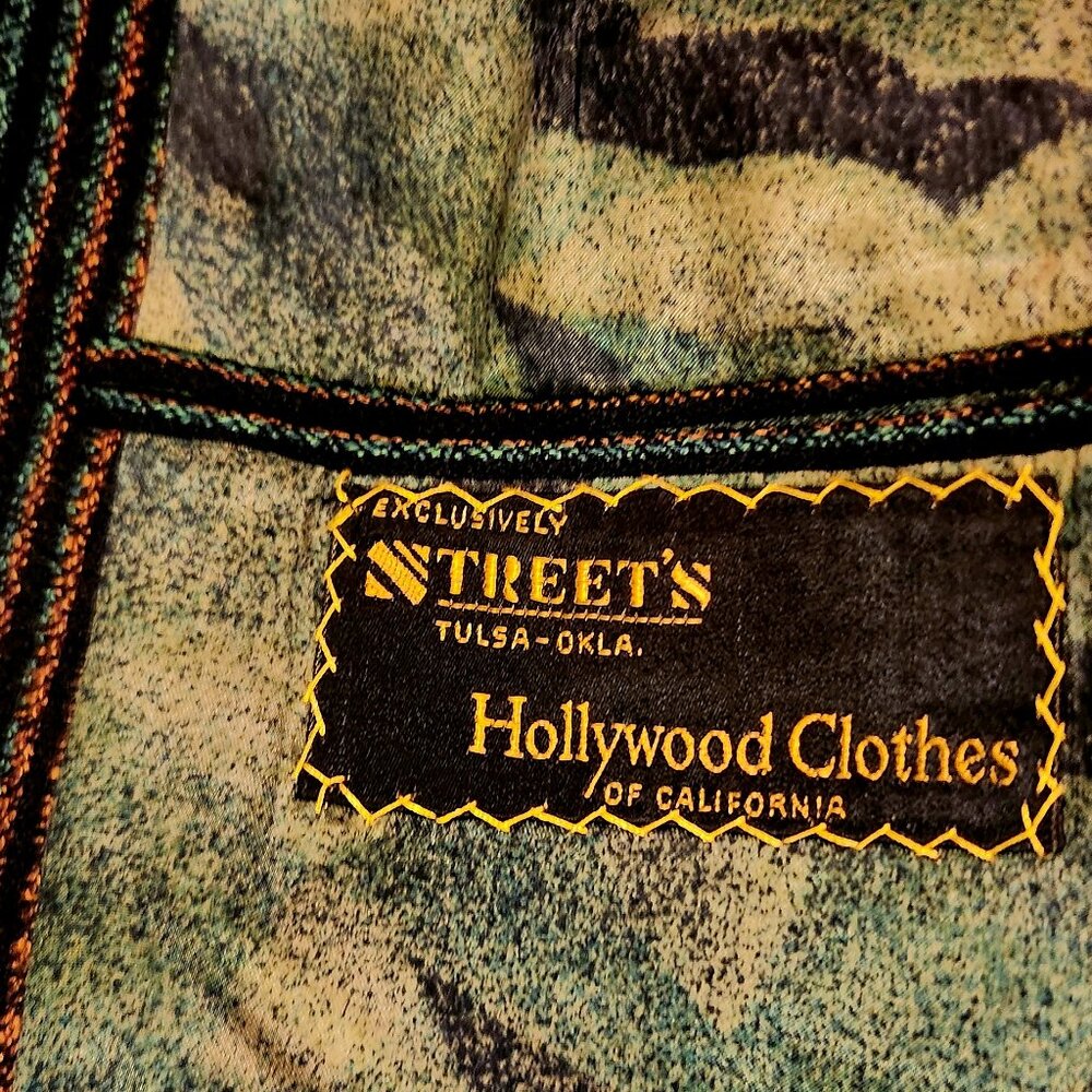 Vintage Sport Coat 41r Custom Mod Hollywood 1960s - image 8